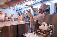 Taller de chocolate en el Choco Story de Brujas
