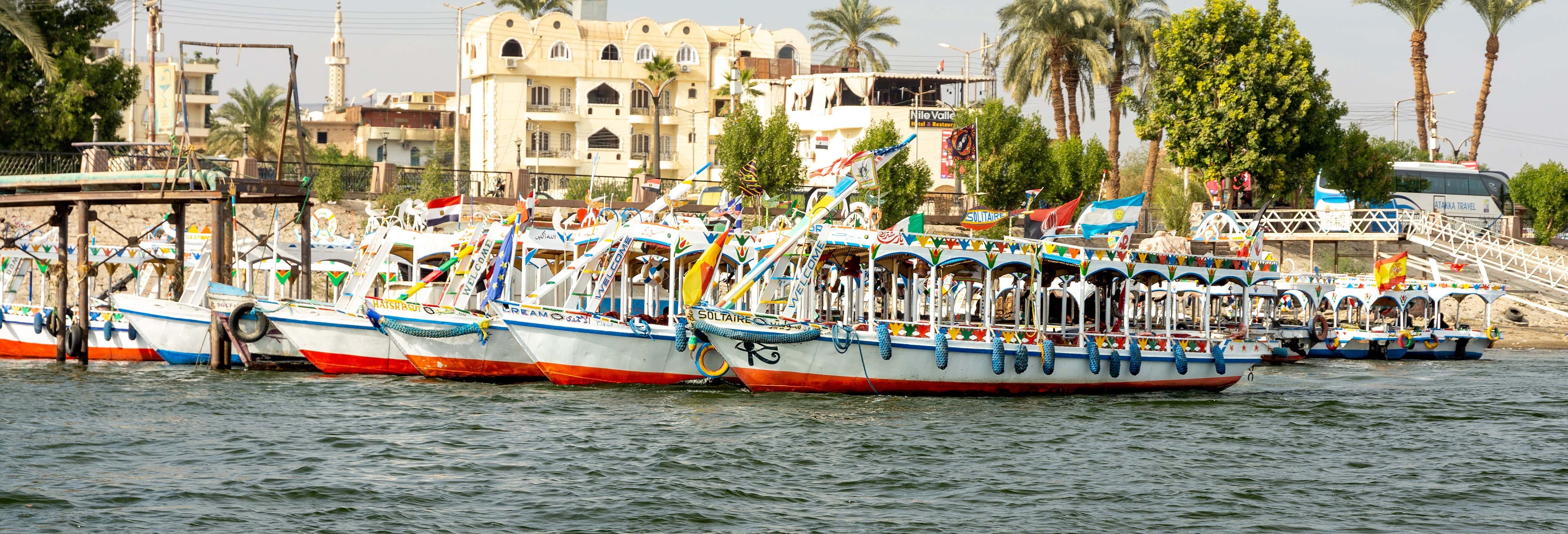 Paseos en barco en Lúxor