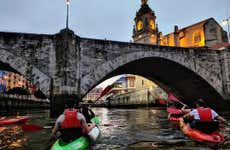Balade en kayak dans Bilbao