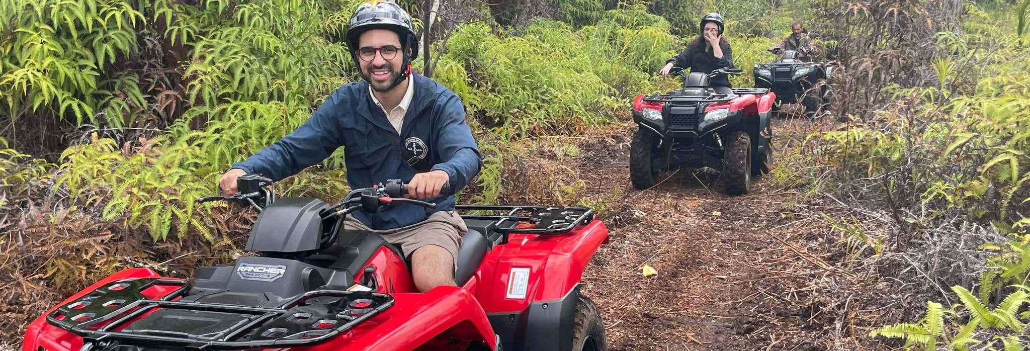 Accion y naturaleza en Isla de Hawái