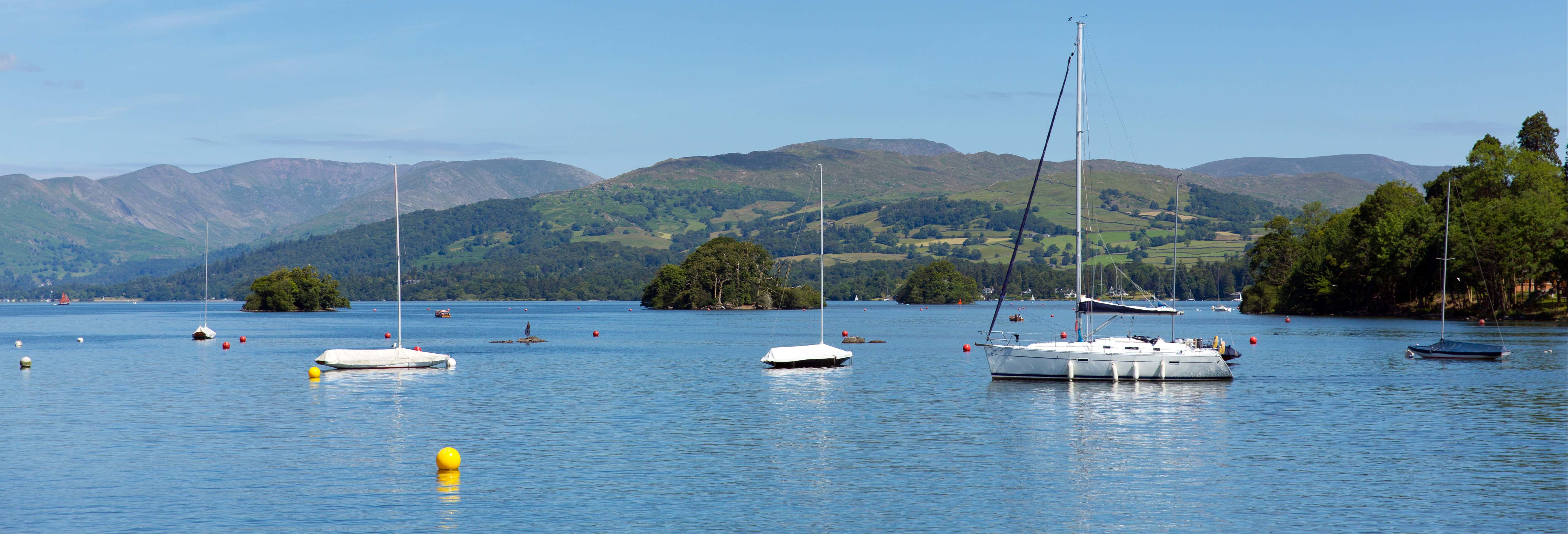 Paseos en barco en Windermere